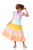 Kemble Dress in Sherbet Colorblock