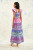 Gaya Dress in Samira Print Pink