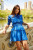 Zita Dress in Cobalt Blue