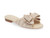 Dara Sandal in Champagne Satin