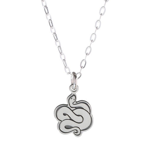 SMALL SERPENT SS NECKLACE