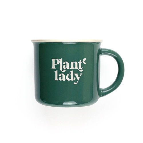 PLANT LADY CERAMIC MUG