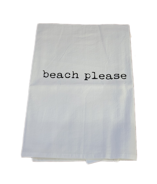 BEACH PLEASE TOWEL