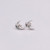 STERLING SILVER MOON EARRINGS