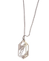 CRYSTAL DOUBLE POINT NECKLACE