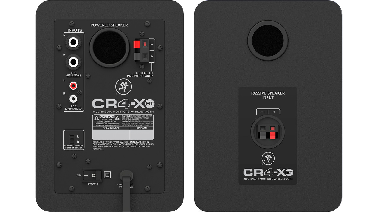CR4-XBT 4-inch Creative Reference Multimedia Monitors with Bluetooth - Thumbnail 5