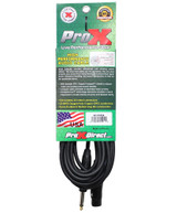 ProX XC-PXF25 25 Ft. Unbalanced 1/4" TS to XLR3-F High Performance Audio Cable