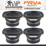 4x PRV 4MR60-4 4" Midrange Woofer Speaker Full Range Vocal Driver 60W 4-Ohms