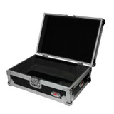 ProX XS-CD Flight Case for Large Format CD-Media Player Black on Silver