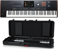 KORG PA5X76 76-KEY ARRANGER KEYBOARD WORKSTATION W COLOR TOUCH + GTSA-KEY76 CASE