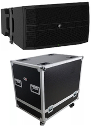 Mackie DRM12A Active 12" Line-Array Powered Loud-speaker 2000W + ProX XS-SP302618W Case