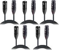 5X ProX XC-5PDMX50 50 Ft. DMX XLR5-M to XLR5-F High Performance Cable