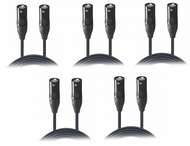 5x ProX XC-CAT6-03 3FT STP Cat6 Cable W-RJ45 Network & Snake Box Connection