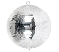 ADJ EM12 12-Inch Mirror Disco Ball with Hanging Ring for Lighting Effects
