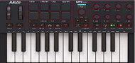 Akai MPK Mini IV Black USB MIDI Keyboard Controller with MPC Pads and Knobs
