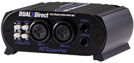 ART Dual X Direct 2-Channel Active Direct Box Balanced XLR Outputs BLK (MINT)