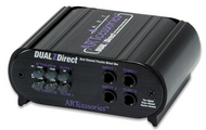 ART DualZDirect 2-Channel Dual Professional Passive Direct Box.