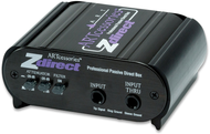 Art ZDIRECT Rack Mountable Passive Direct Box With Phase Invert And High Pass Filter