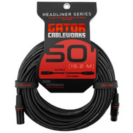 Gator GCWH-XLR-50 Headliner Series 50 Foot XLR Microphone Cable