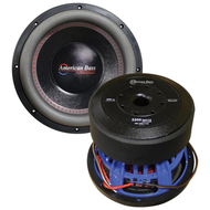 AMERICAN BASS HD10D2V2 10" WOOFER, 2000W RMS/4000W Max Power