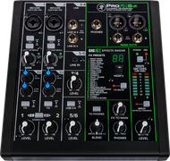 Mackie ProFX6v3 6-Channel Professional Effects Mixer with USB & FREE Pro Tools