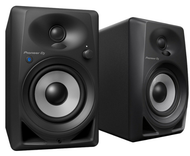 Pioneer DJ DM-40BT 4-Inch Desktop Monitor Bluetooth Speaker BLACK (PAIR)