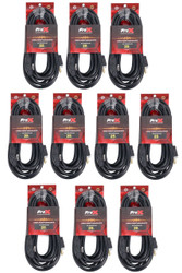 ProX XC-TR1FE12-25 25ft Locking Power Cable NEMA 5-15P 10 Pack