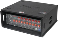 ProX XS-BLAQ4U14 4U Vertical Rack Case 14 Deep Polyurea Coated Black