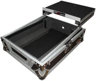 ProX XS-M12LT Large Format 12" Protective Transport DJ Mixer Case with Laptop Shelf