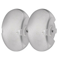 Electro-Voice EVID 6.2 White Compact Full Range 300 Watts 2-Way Speaker (PAIR)