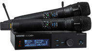 Shure SLXD24D+ N8C Dual Channel Wireless Bodypack Mic System 24 Bit Audio