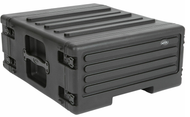 SKB Cases 1SKB-R4UW Roto Rolling Rack Case 4U w/ Wheels & One-Touch Pull Handle