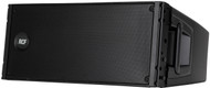 RCF HDL20-A DUAL 10" 2X ACTIVE LINE ARRAY MODULE 1400W W/ LIGHT FLYBAR & AMP COVER