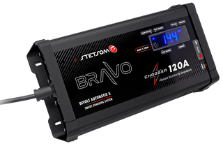 Stetsom BRAVO Charger 120A automatic BI-VOLT & smart charging system