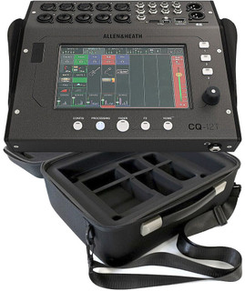 Allen & Heath CQ12T mixer with padded case kit