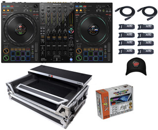 Pioneer DDJ-FLX10 4-CH Controller For Rekordbox & Serato DJ PRO + XS-DDJFLX10WLT