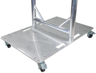 ProX XT-BP2430W 24 x 30 in. Module Base Plate with Locking Casters for  XT-GRU