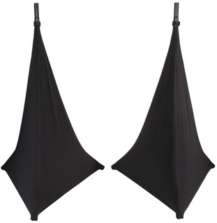 ProX X-SP2SC-BLX2 2 Pack Lycra Cover Scrim for Speaker Tripod or Lighting Stand