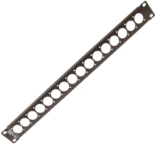ProX T-1U16XLR 1U Rack Panel Punched for 16 XLR, Speaker twist connector NEW