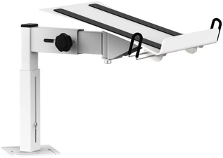 ProX XF-B3LSWH White Universal Side Laptop Shelf Mounting Stand for Humpter W...