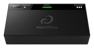 AlphaTheta HP-TX01 Transmitter for professional wireless DJ headphones with USB charging cable