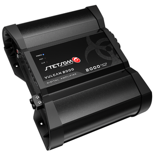 Stetsom Vulcan 2000 1-Ohm Class D Full Range Mono Digital Car Audio Amplifier 2000 Watts RMS