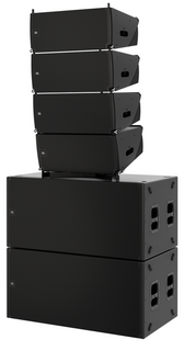 4x JBL SRX910LA Dual 10" Powered Line Array Active speaker w/ DSP 880W + 2x JBL SRX928S 18" Subwoofer