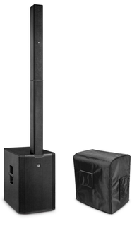 LD Systems MAUI 44 G2 powered column PA system 1500W RMS + LD Systems LDM44G2SUBPC Speaker Cover (MINT)