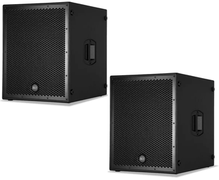 2x RCF SUB 8004-AS 18" Active High Power Subwoofer 2500 Watts Powered Professional Club / DJ Sub.