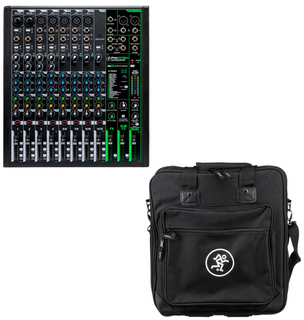 Mackie ProFX12v3 12-Channel Effects Mixer with USB and Built-In FX + Mackie ProFX12v3 Mixer Carry Bag