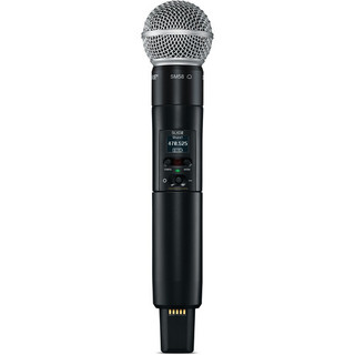 Shure SLXD2/SM58 H55 Handheld Wireless Microphone Transmitter with SM58 Capsule (H55: 514 to 558 MHz)