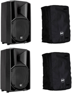 2x RCF ART 710-A MK4 10" PA Speaker 1400W +2x RCF ART-COVER-710 Protection Cover