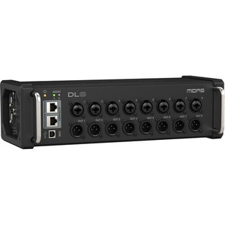 Midas DL8 stage box front panel inputs and outputs