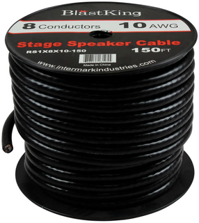 Blastking RS1X8X10 speaker cable